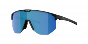 Black / Brown Blue Bliz Hero Sunglasses | UKMFJ-9346