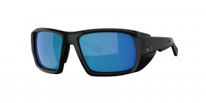 Black / Brown Blue Bliz Peak Sunglasses | ZOCHY-3810