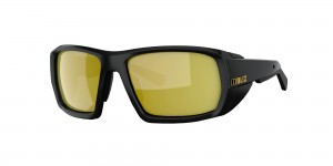 Black / Brown Gold Bliz Peak Sunglasses | TYIKE-3126