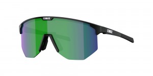 Black / Brown Green Bliz Hero Sunglasses | IQNOL-8214