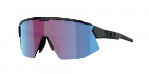 Black / Rose Violet Blue Bliz Breeze Sunglasses | PFUSE-9368