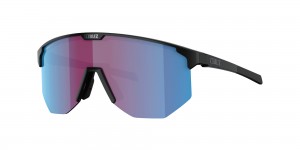 Black / Rose Violet Blue Bliz Hero Small Sunglasses | JBDMU-4710