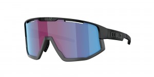 Black / Rose Violet Blue Bliz Vision Sunglasses | KMSVG-4835