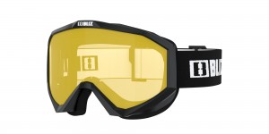 Black - White Logo / Yellow Bliz Liner Ski Goggles | VPHCF-3219