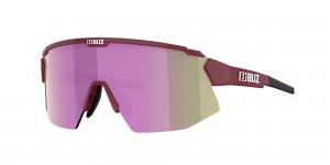 Burgundy / Brown Rose Bliz Breeze Small Sunglasses | RLWKJ-3492