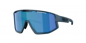 Matte Blue / Brown Mirror Blue Bliz Fusion Sunglasses | ILYBE-9087