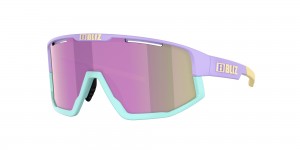 Pastel Purple / Brown Rose Bliz Fusion Small Sunglasses | ICBWK-6209