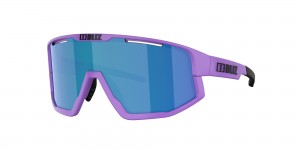 Purple / Brown Blue Bliz Fusion Small Sunglasses | OJTQN-6241