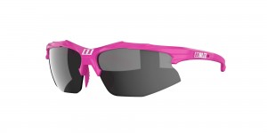 Rose / Smoke Silver Bliz Hybrid Small Sunglasses | ICMBL-7129