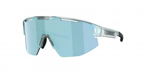 Transparent Ice Blue / Smoke Ice Blue Bliz Matrix Sunglasses | TVSXR-9825