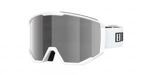 White / Pink/Silver Mirror Bliz Spark Ski Goggles | RBWHT-4906